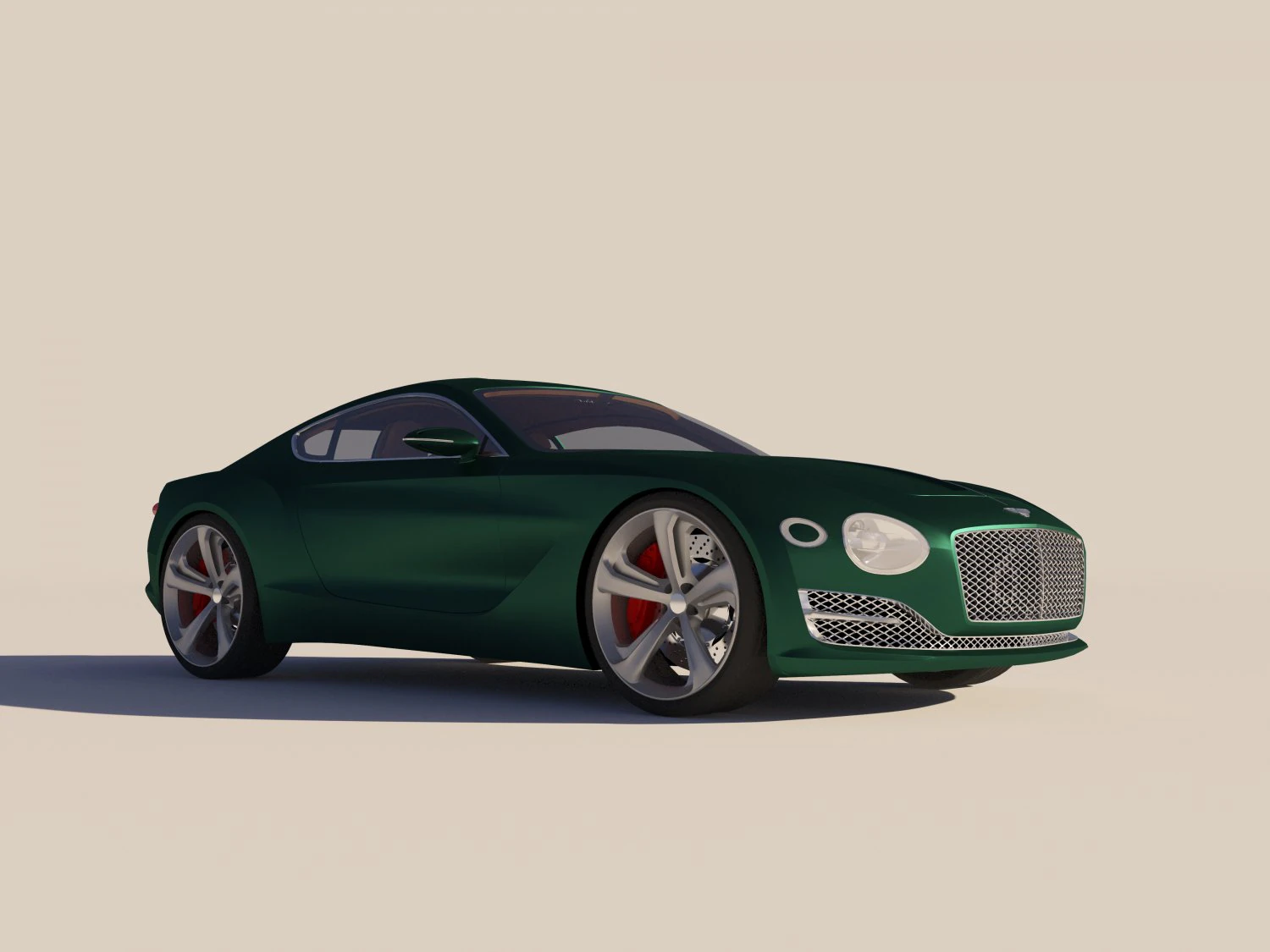 Bentley EXP 10 Speed 6 Concept 3D Model .c4d .max .obj .3ds .fbx .stl .blend 
