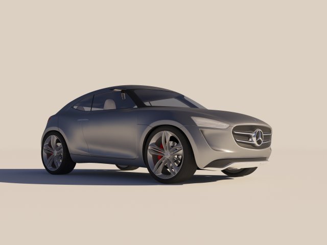 Mercedes Benz Vision G-Code Concept 3D मॉडल .c4d .max .obj .3ds .fbx .stl .blend 