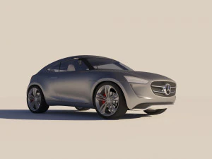 Концепт Mercedes-Benz Vision G-Code 3D Модель