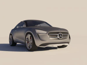 Mercedes Benz Vision G-Code Concept 3D Model