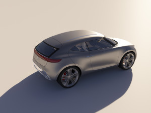 Mercedes Benz Vision G-Code Concept 3D मॉडल