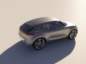 Mercedes Benz Vision G-Code Concept 3D Model