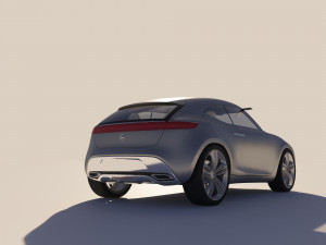 Mercedes Benz Vision G-Code Concept 3D मॉडल