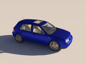 Volkswagen Golf IV 3D 모델