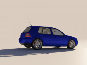 Volkswagen Golf IV 3D 모델