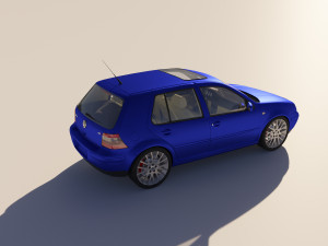 Volkswagen Golf IV 3D 모델