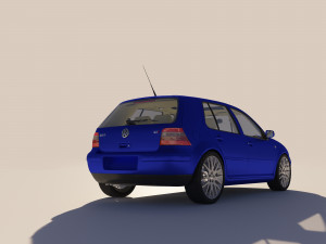 Volkswagen Golf IV 3D 모델