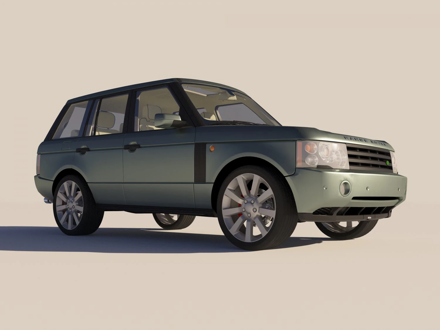 Land Rover Range Rover III 3D Model .c4d .max .obj .3ds .fbx .stl .blend 