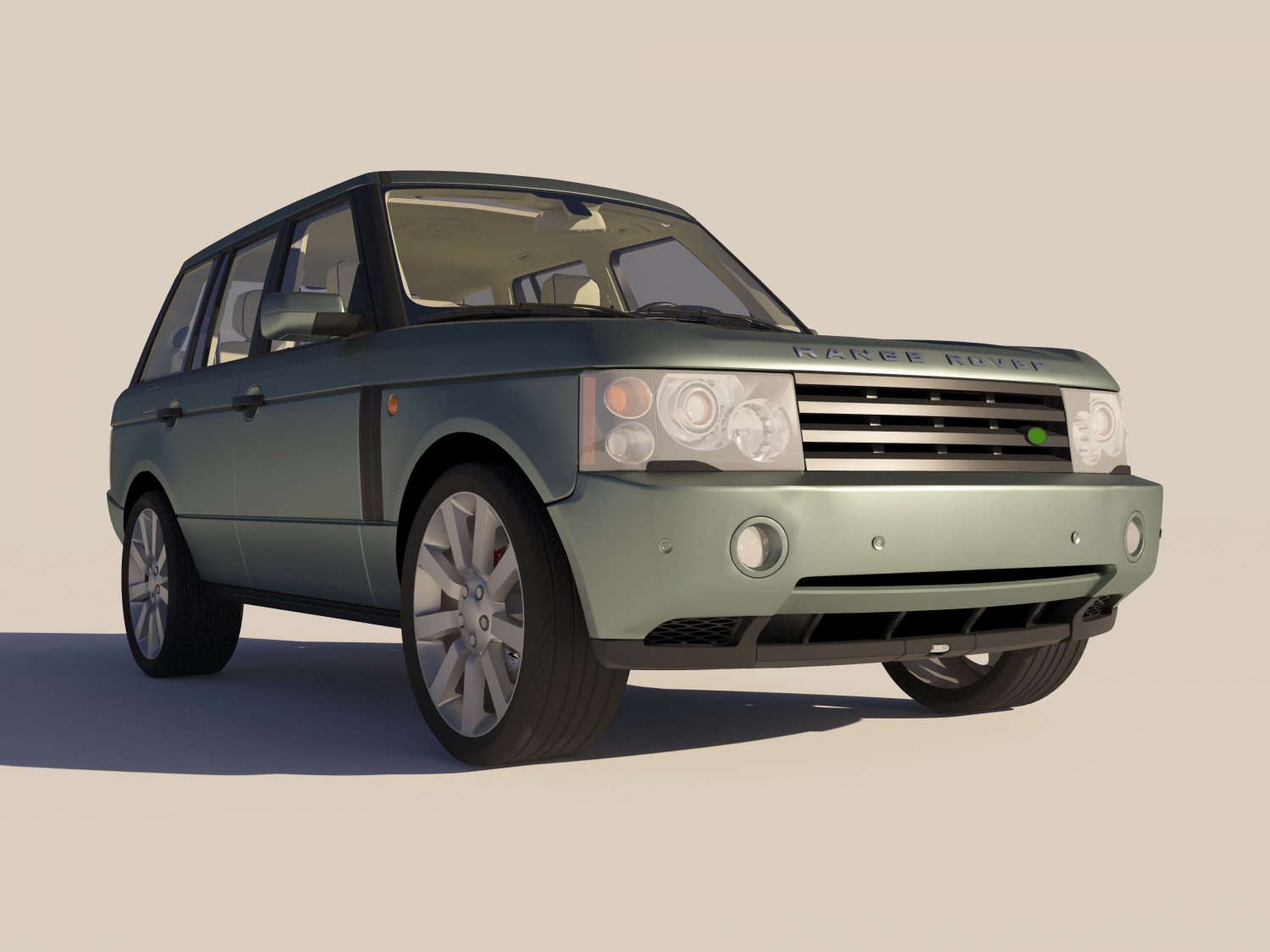 Land Rover Range Rover III 3D Модель in Фургон 3DExport