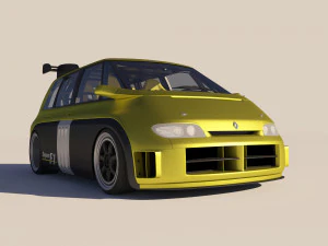 Renault Espace F1 Concept 3D Model
