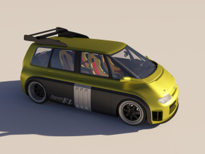 Renault Espace F1 Concept 3D 模型