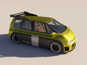 Renault Espace F1 Concept 3D Model