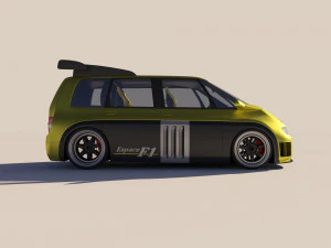 Renault Espace F1 Concept 3D Model
