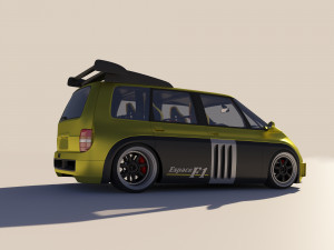 Renault Espace F1 Concept 3D 模型