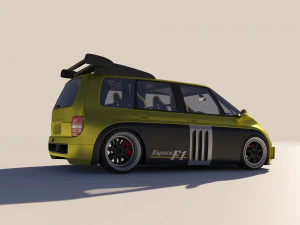 Renault Espace F1 Concept 3D Model