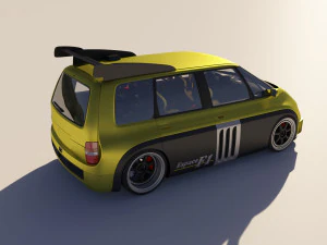 Renault Espace F1 Concept 3D Model