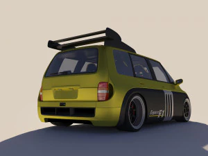 Renault Espace F1 Concept 3D Model