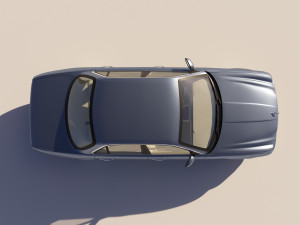 Jaguar XJ8 3D Model