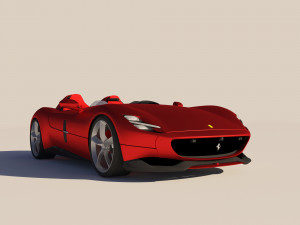 Ferrari Monza SP2 3D Model