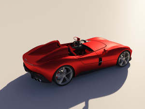 Ferrari Monza SP2 3D Model