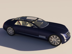 Cadillac Sixteen Concept 3D 모델