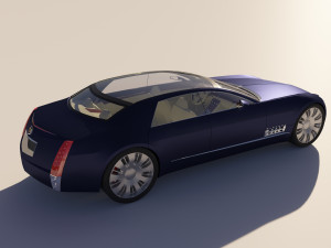 Cadillac Sixteen Concept 3D 모델