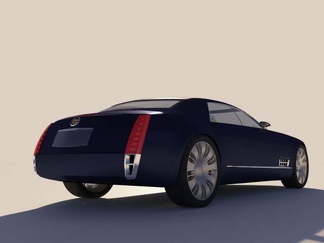 Download Cadillac Sixteen Concept 3D Model