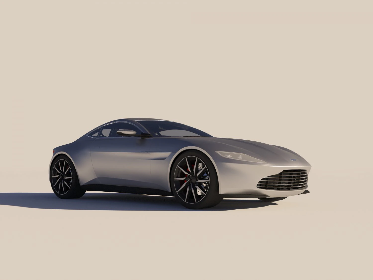 Aston Martin DB10 3D Model .c4d .max .obj .3ds .fbx .stl .blend 
