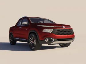 Fiat Toro 3D Model
