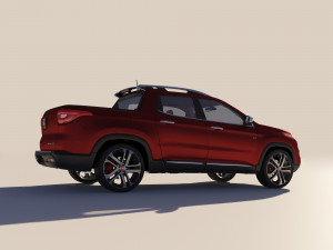 Fiat Toro Modèle 3D