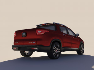 Fiat Toro Modèle 3D