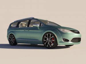 Chrysler Pacifica II 3D Model
