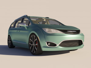 Chrysler Pacifica II 3D 模型