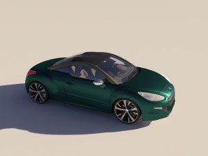 Peugeot RCZ II 3D Model