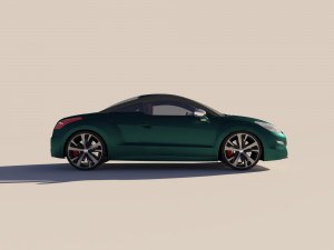 Peugeot RCZ II 3D Model