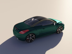 Peugeot RCZ II 3D Model