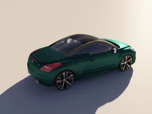 Peugeot RCZ II 3D Model