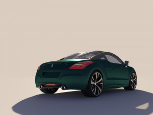 Peugeot RCZ II 3D Model