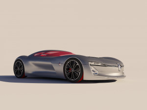 Renault Trezor Concept 3D Model