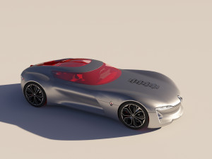 Renault Trezor Concept 3D Model