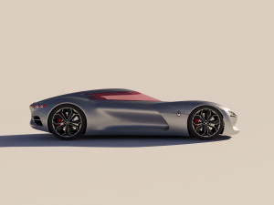 Renault Trezor Concept 3D Model