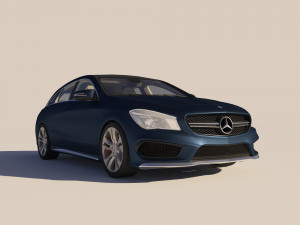 Mercedes Benz CLA I Shooting Brake 3D 모델
