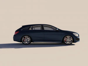 Mercedes Benz CLA I Shooting Brake 3D Model