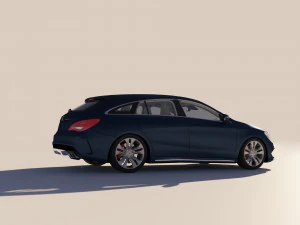 Mercedes Benz CLA I Shooting Brake 3D Model