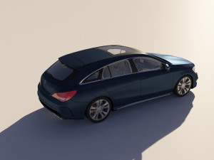 Mercedes Benz CLA I Shooting Brake 3D 모델