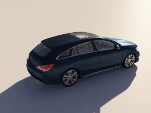 Mercedes Benz CLA I Shooting Brake 3D Model