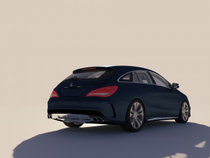 Mercedes Benz CLA I Shooting Brake 3D 모델