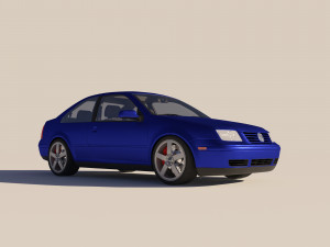 Volkswagen Study CJ Concept 3D Model