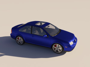 Volkswagen Study CJ Concept 3Dモデル