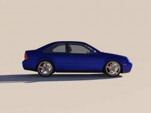 Volkswagen Study CJ Concept 3Dモデル